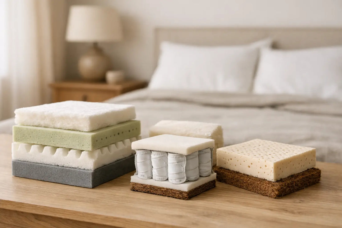 Gids voor matras materialen uitgelegd