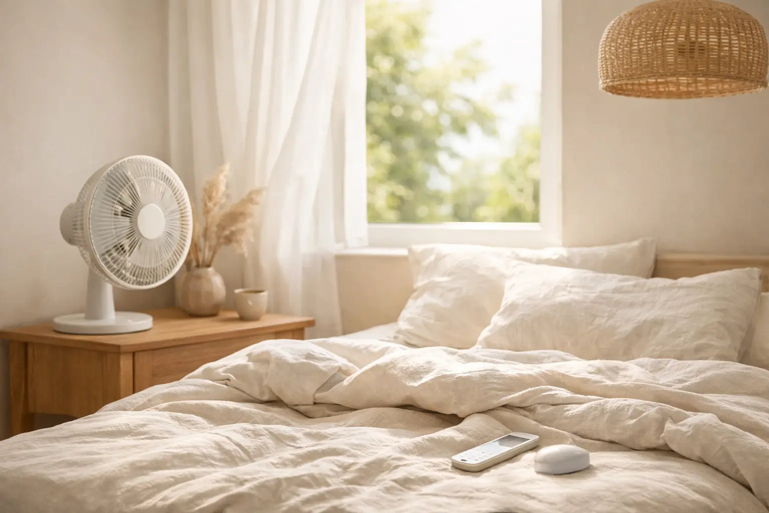 Warm slapen in de zomer: wat een topper wel en niet oplost