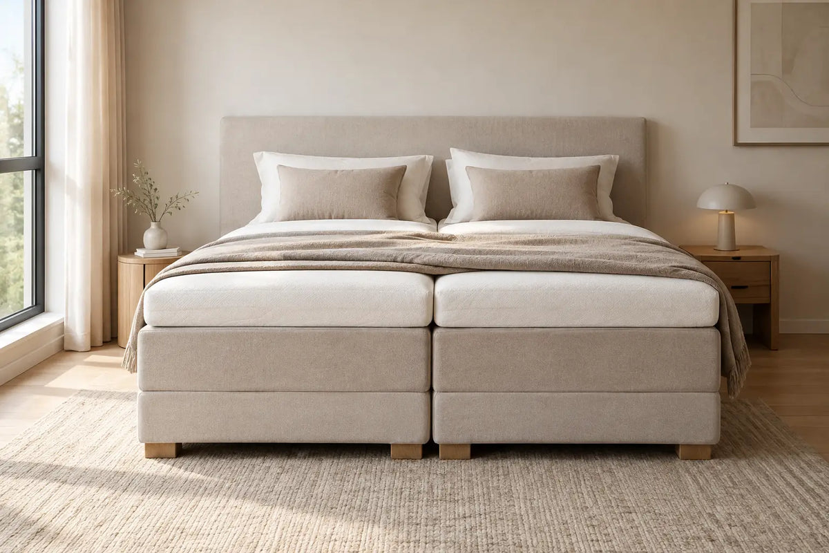 Vaste boxspring of deelbare boxspring?