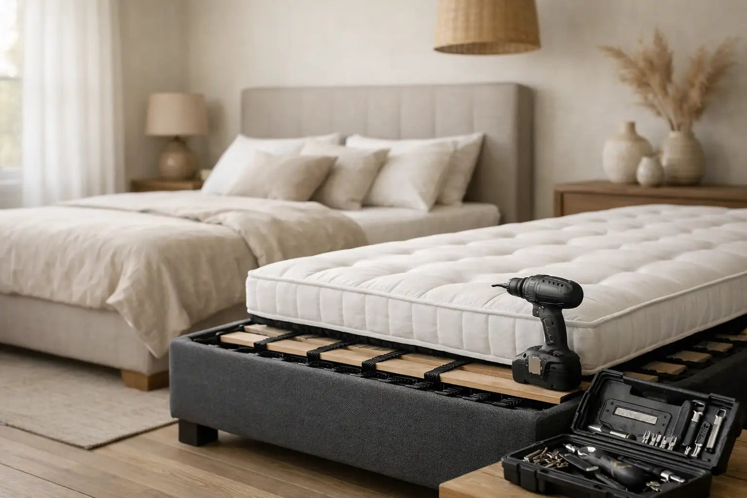 Review boxspring met montage service