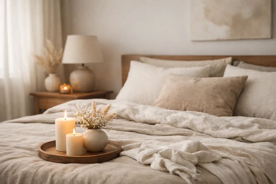 Romantiek in de slaapkamer begint met rust
