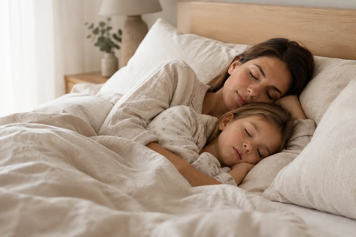 Veilig slapen met kinderen zonder onrust